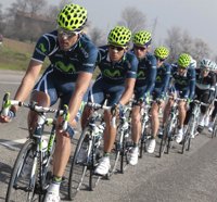 Ciclismo.- Ventoso (Movistar): "El objetivo es meterme entre los diez primeros en el Tour de Flandes"