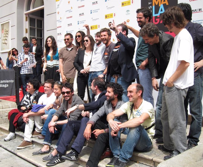 imagen de los premiados en la 14 edición del Festival de Málaga-Cine Español