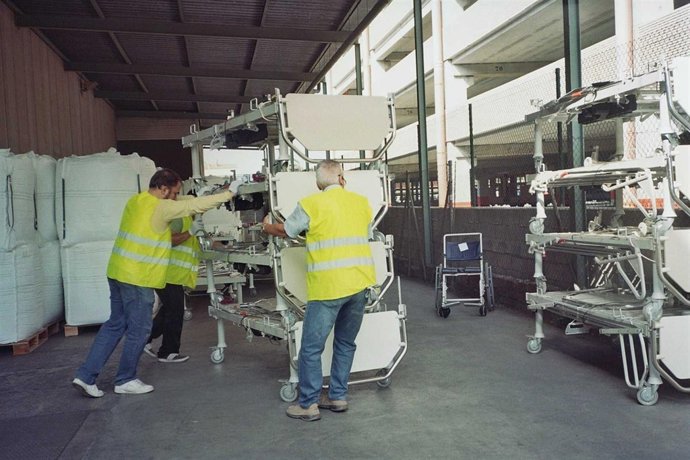 El Banc de Recursos envía camas a Tánger