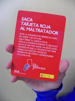 La Tarjeta Roja En Contra De La Violencia De Género.