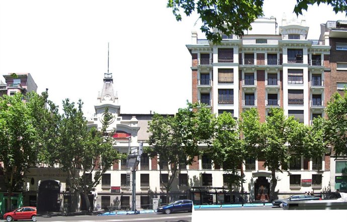 Cuesta de San Vicente en Madrid