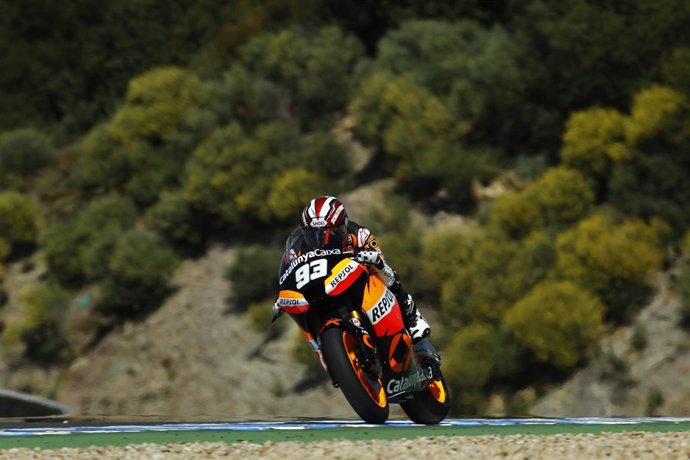 Marc Márquez en Jerez