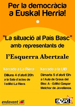 Cartel de las jornadas