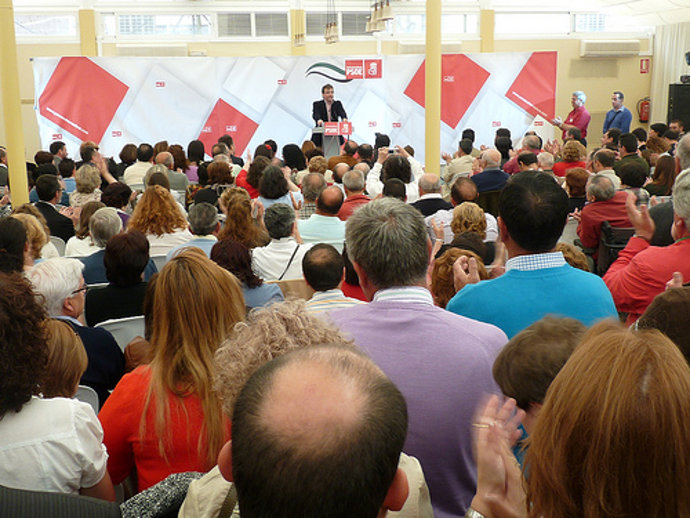 Fernández Vara en Montijo