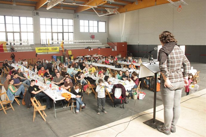 Presentación CUP en Banyoles