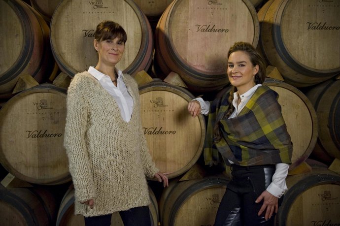 Yolanda y Carolina García Viadero, propietarias de Bodegas Valduero