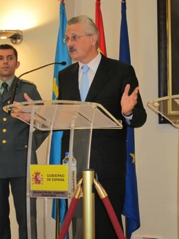 El delegado del Gobierno en Asturias, Antonio Trevín. 