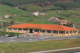 Una de las áreas de servicio de Cafestore (Sacyr)