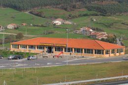 Una de las áreas de servicio de Cafestore (Sacyr)