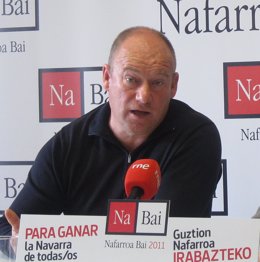 El parlamentario de NaBai Txentxo Jiménez.