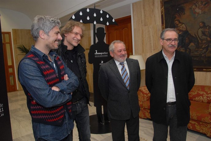  Andrés Ocaña, Nacho Novo y Manuel Pérez