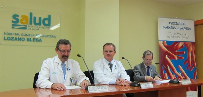 Rueda de prensa Asociación Parkinson Aragón