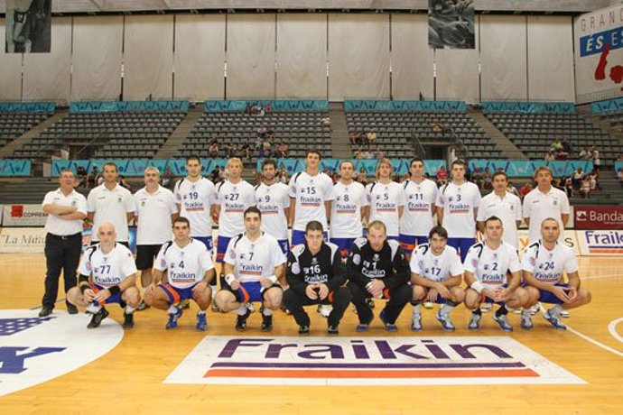 La plantilla del Fraikin Granollers