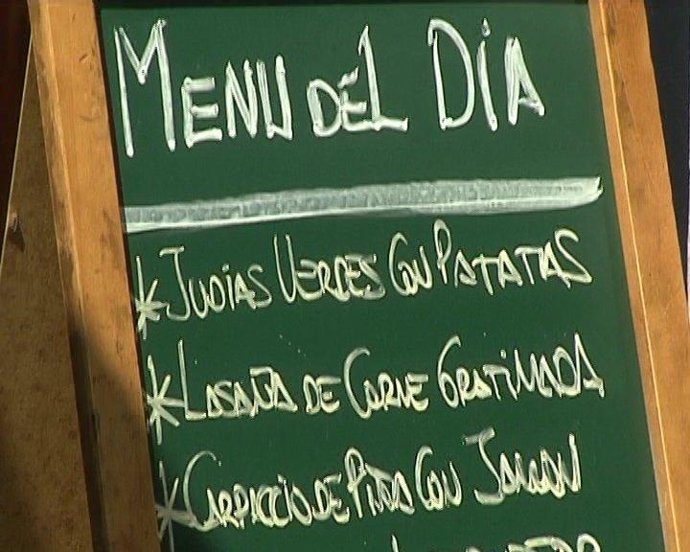 Menú Restaurante
