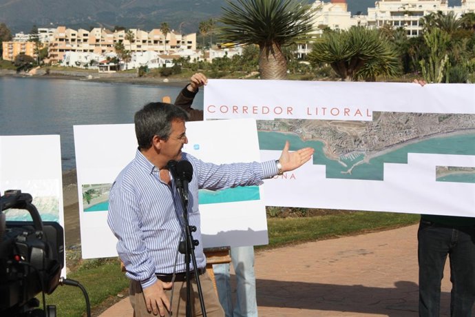 El candidato del PP a la Alcaldía de Estepona (Málaga), José María García Urbano