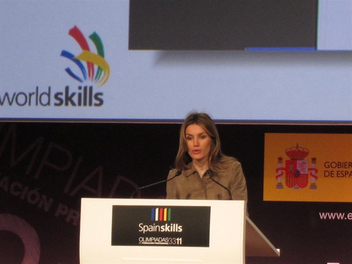 Princesa de Asturias inauguración de Spainskills 2011