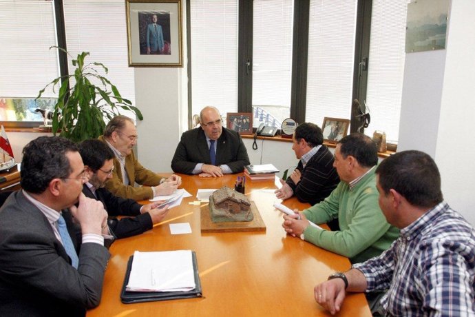 Un momento de la reunión