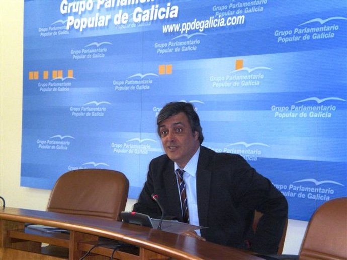 Pedro Puy, portavoz del Grupo Parlamentario del PPdeG