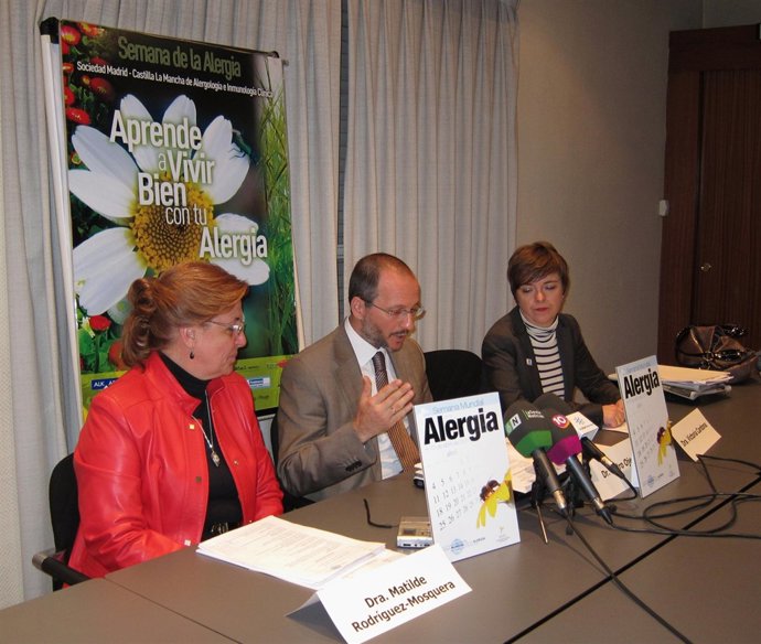 De izda a dcha: Matilde Rodríguez-Mosquera, Pedro Ojeda y Victoria Cardona