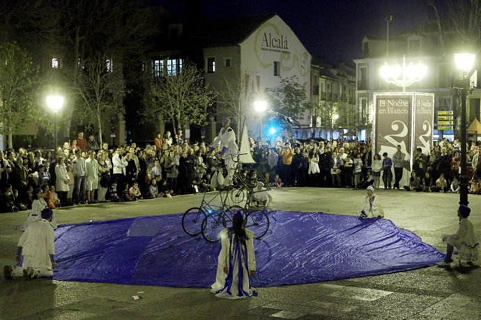 Actividad de la Noche en Blanco de Alcalá de Henares
