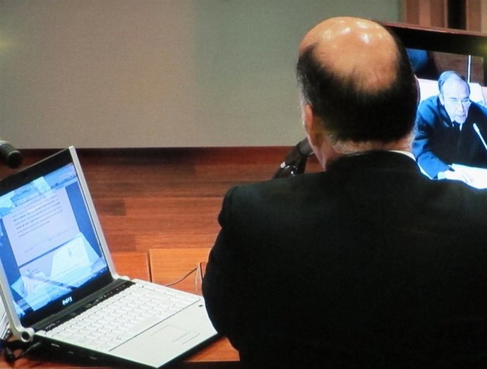 Un momento del juicio del caso 'Malaya'