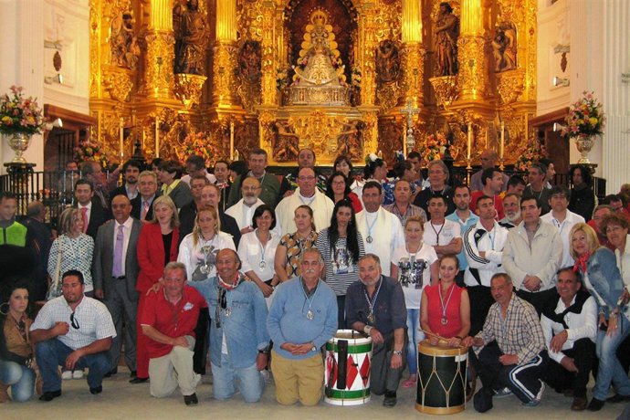 Eucaristía tras la peregrinación del pasado año 2010.