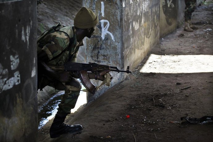 Soldado de Costa de Marfil 