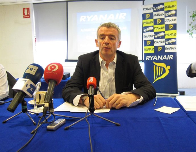 El presidente de Ryanair, Michael O'Leary