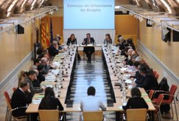 Reunión del Consejo de Urbanismo de Aragón.