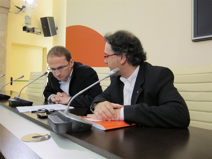 Joan Herrera y Jordi Miralles, ICV-EUiA