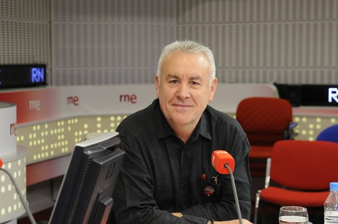 Imagen de Cayo Lara, en RNE