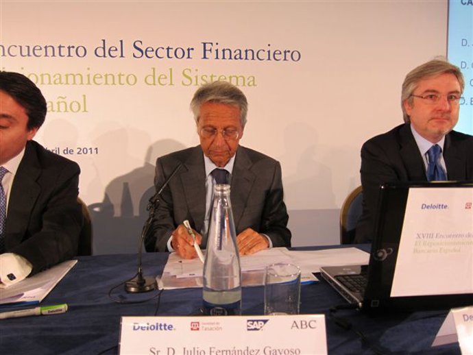 Julio Fernández Gayoso, presidente de Novacaixagalicia