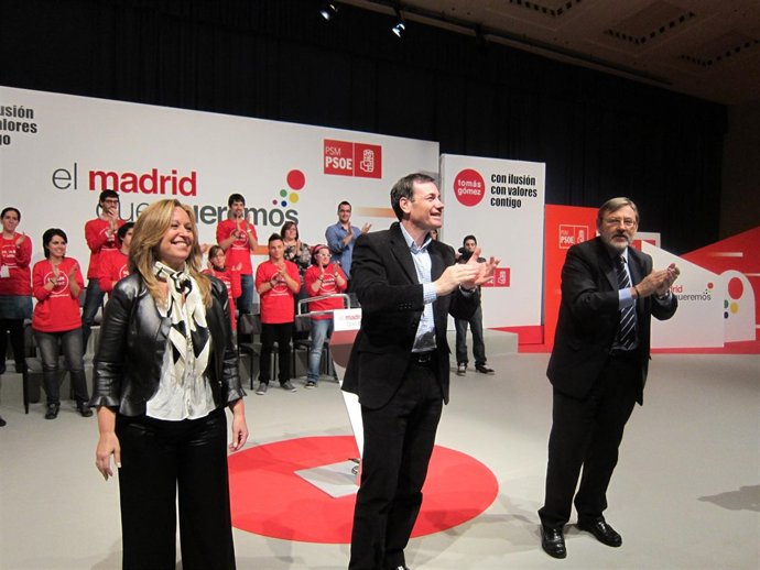 Tomás Gómez en el acto