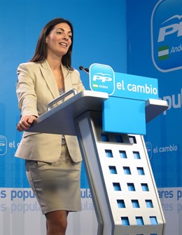 Rosario Soto, hoy en rueda de prensa