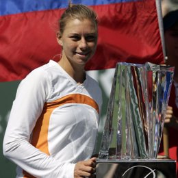 La tenista rusa Vera Zvonareva