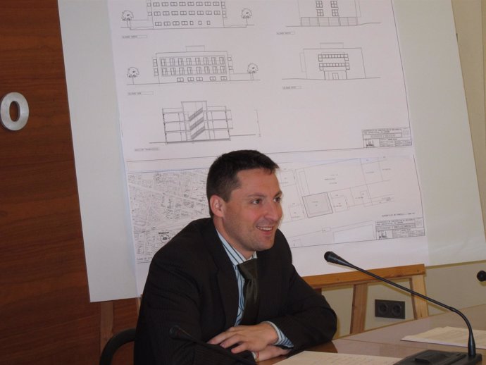 Gómez Ijalba, en la presentación del proyecto