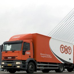 tnt express camion