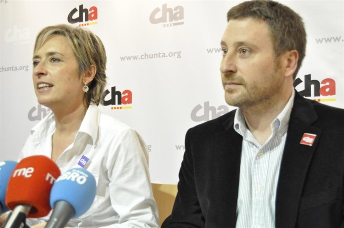 La candidata de Chunta Aragonesista (CHA) a la Presidencia del Gobierno de Aragó