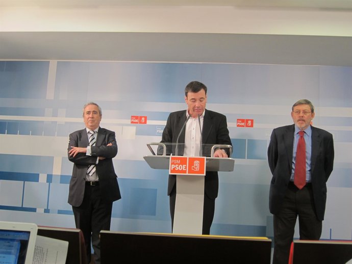 Gómez, Lissavetzky y Cascallana en Callao