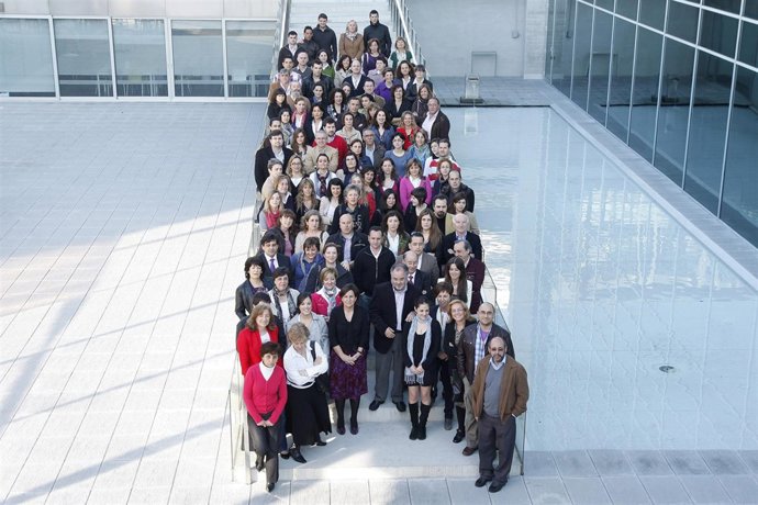 Gorostiaga y responsables de centros de dependencia