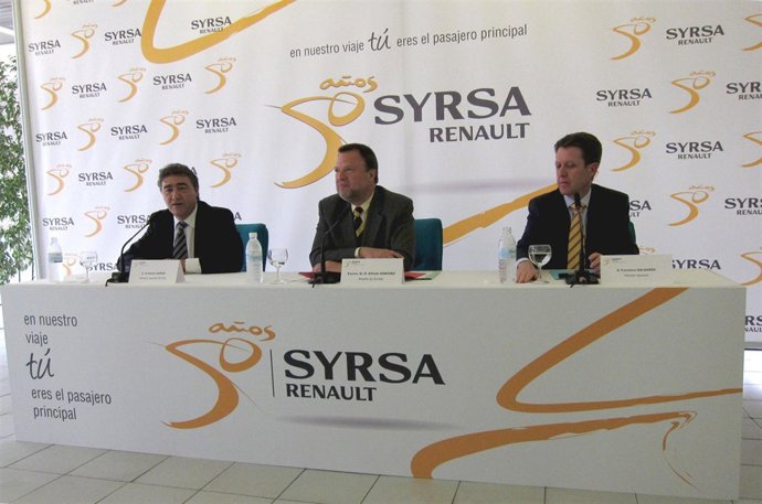 Presentación de los actos de clebración del 50 aniversario de Syrsa Renault