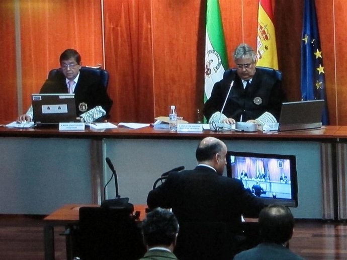 Uno momento del juicio del caso 'Malaya'