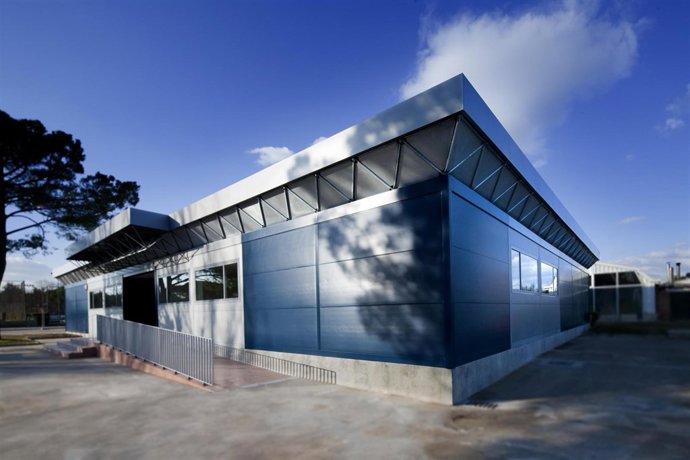 Una construcción hecha con el sistema TAS