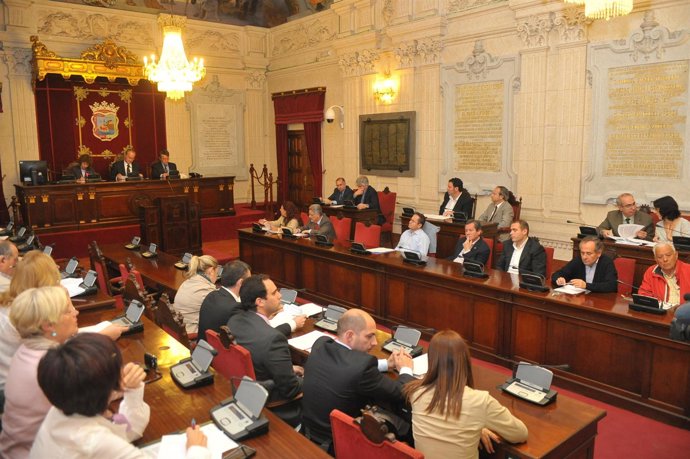 Celebración del Consejo Sectorial de Salud en el Salón de Plenos del Ayuntamient