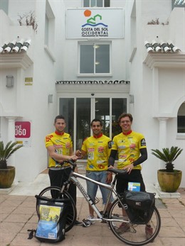 Mensajeros que darán a conocer las propuestas de movilidad de la Mancomunidad de