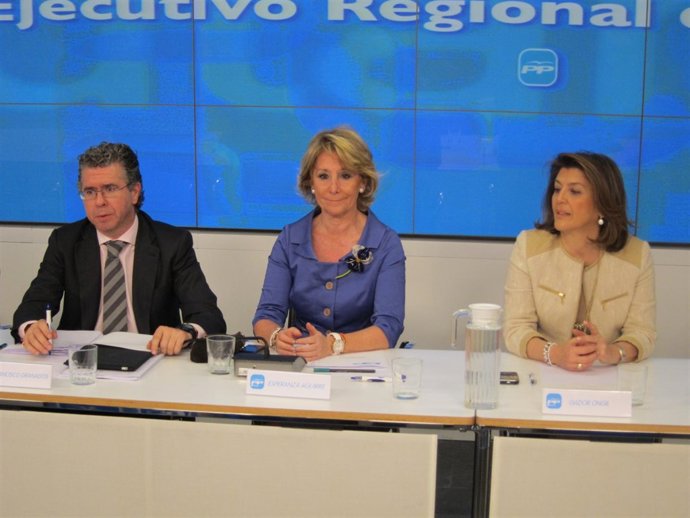 La presidenta de la Comunidad en el Comité Ejecutivo regional 