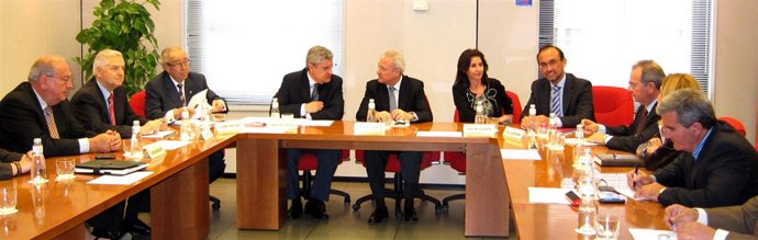 El secretario general y el presidente de Croem, Clemente García y Miguel del Tor