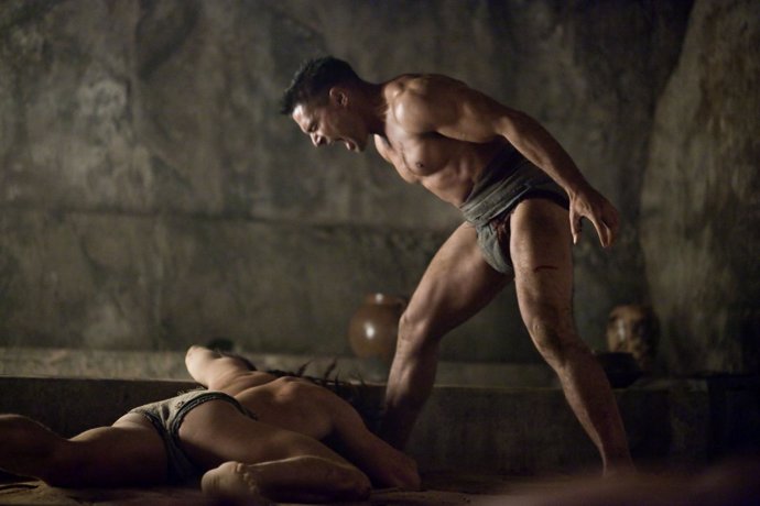 "Spartacus: Sangre y arena" es la serie que este domingo estrenará Movie City en
