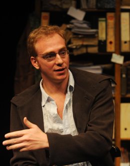 Claudio Tolcachir en un encuentro con el público