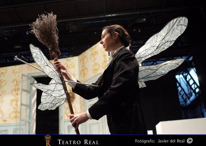 Un momento de la ópera 'El niño y los sortilegios'